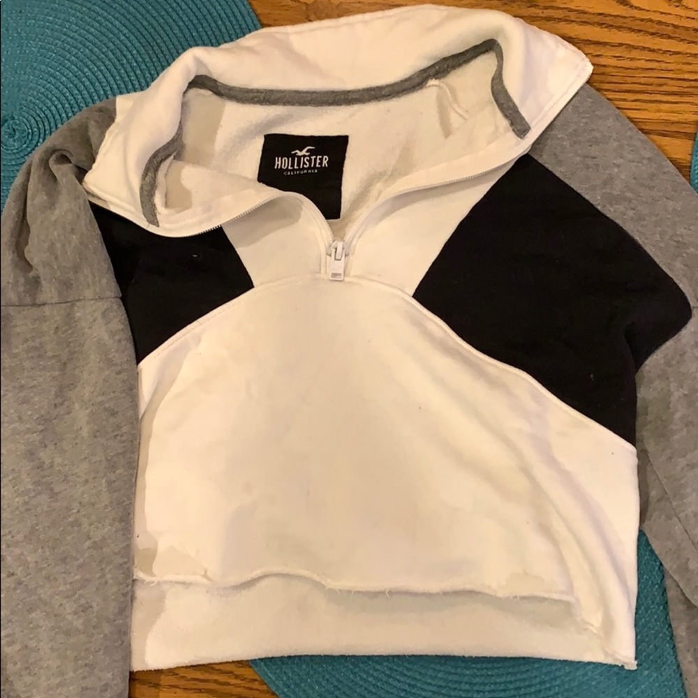 Cropped Hollister Hoodie